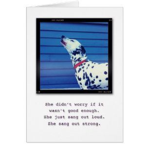 Cartão Seja você mesmo! (vazio)