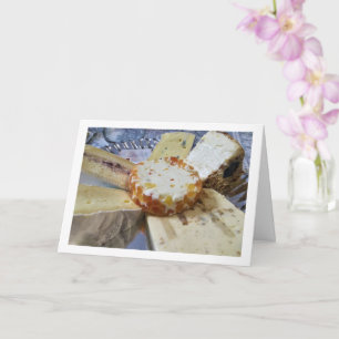 Cartão Seleção de queijo