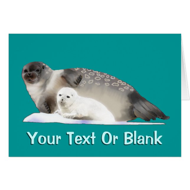 Cartão Selo de anéis (Frente Horizontal)