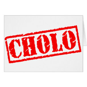Cartão Selo de Cholo