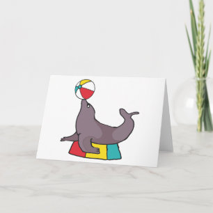 Cartão Selo de Execução de Circo