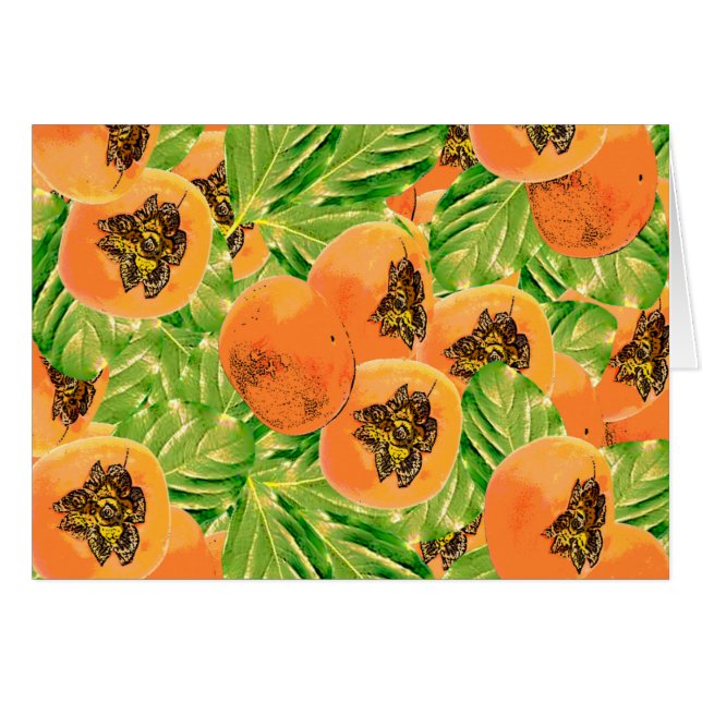 Cartão selva de perssimon (Frente Horizontal)