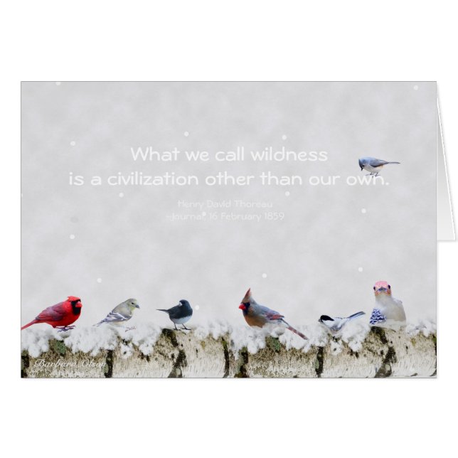 Cartão Selvagem: uma civilização diferente da nossa~Thore (Frente Horizontal)