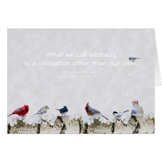 Cartão Selvagem: uma civilização diferente da nossa~Thore (Frente Horizontal)