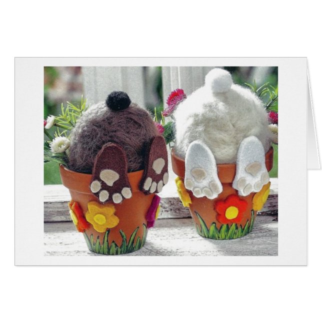 CARTÃO **SEM BUMBUNS SOBRE O FELZ PASCOA** (Frente Horizontal)