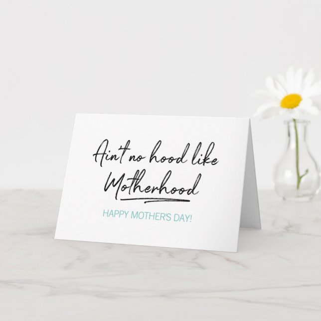 Cartão Sem Cabeça Como A Placa De Dia de as mães Da Mater (Planta pequena)