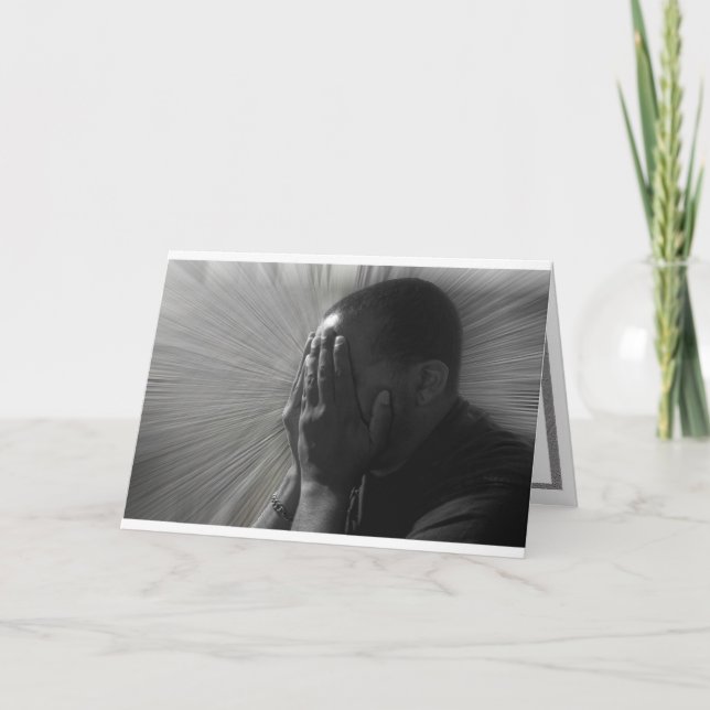 Cartão Sem ela (Frente)