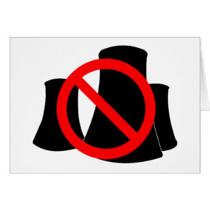 Cartão Sem energia nuclear