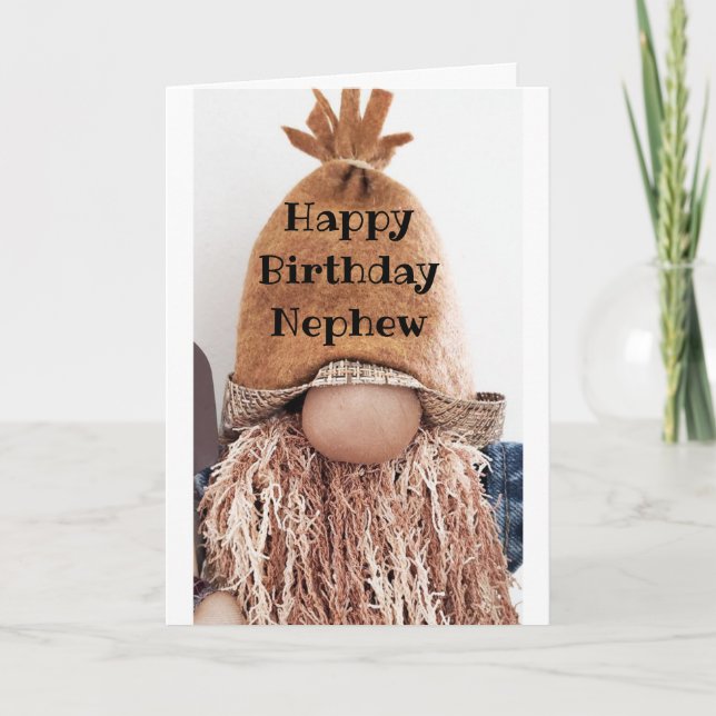 CARTÃO *SEM ESCONDER* É A SUA PLACA DE NEPHETO DE ANIVERS (Frente)