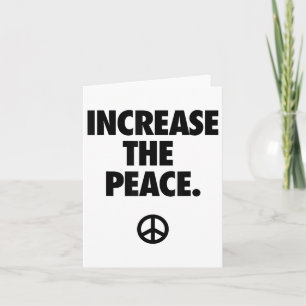 Cartão Sem guerra - Designs Para O Movimento Pela Paz
