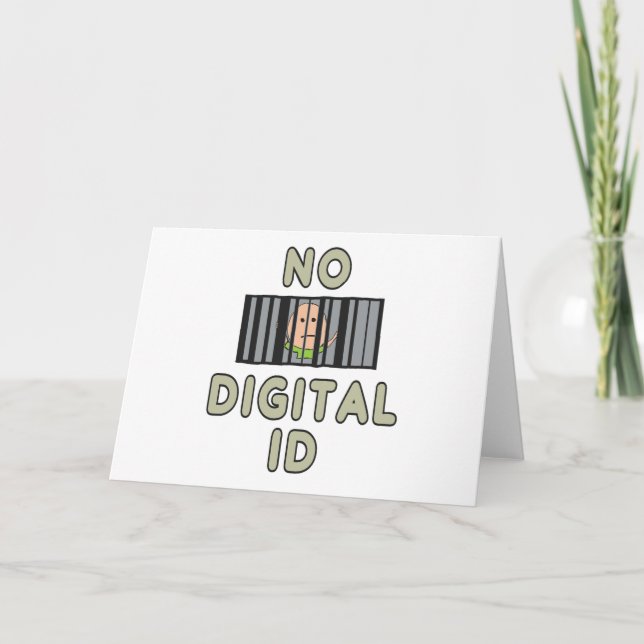 Cartão Sem ID digital (Frente)