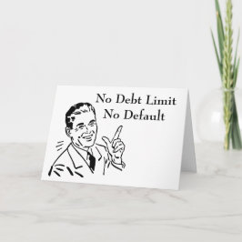 Cartão Sem Limite de Dívida, Sem Padrão