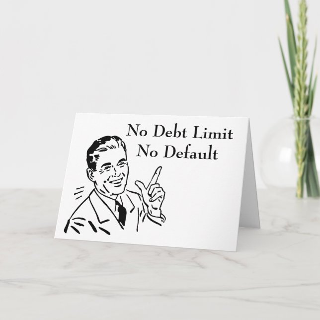 Cartão Sem Limite de Dívida, Sem Padrão (Frente)