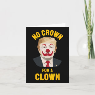 Cartão Sem Reis Na América Anti-Trump