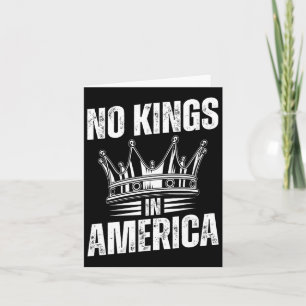 Cartão Sem Reis Na Democracia Americana Estados Unidos In