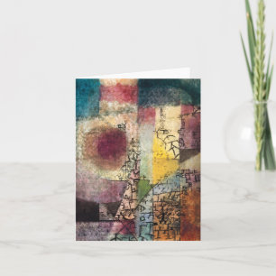 Cartão Sem título 2 por Paul Klee, Abstrato Art