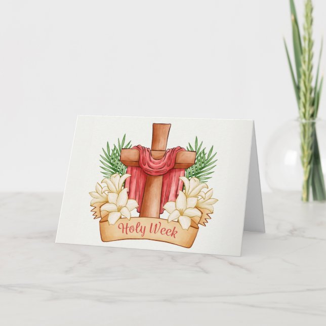 Cartão Semana Santa (Frente)
