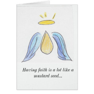 Cartão Semente de mostarda