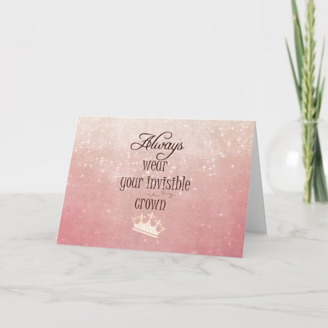 Cartão Sempre vista sua cotação pública invisível (Frente)