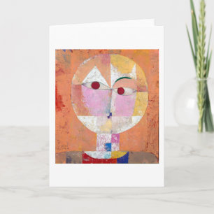 Cartão Senécio, Paul Klee