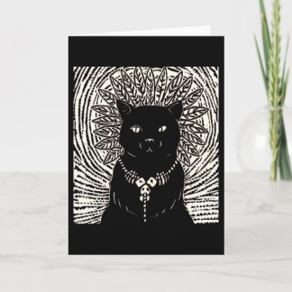 Cartão Senhor do gato