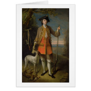 Cartão Senhor Edward Hales, 1744 (óleo em canvas)