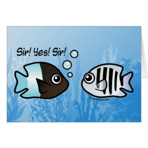 Cartão Senhor! Sim! Senhor!