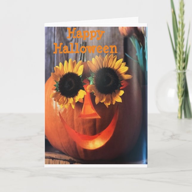 CARTÃO SENHORA ***ADORA VOCÊ** FELIZ/DIVERTIDO HALLOWEEN (Frente)