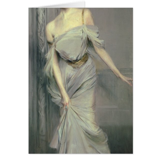 Cartão Senhora Charles Máximo, 1896 (Frente)