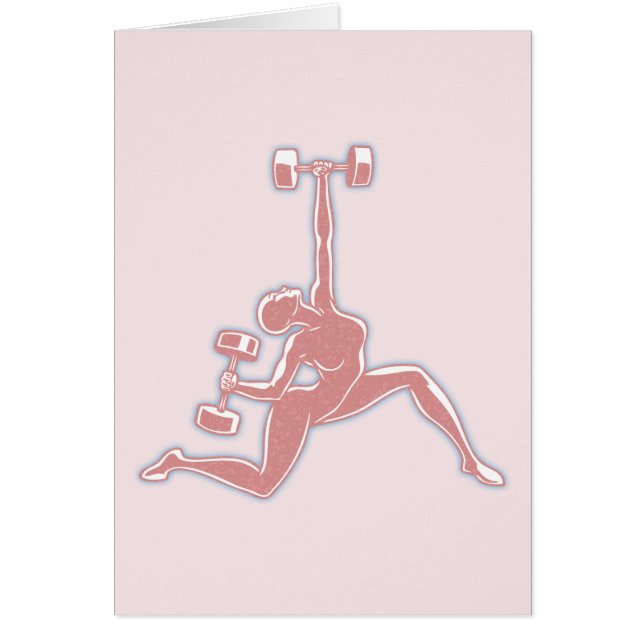 Cartão Senhora de levantamento (Frente)