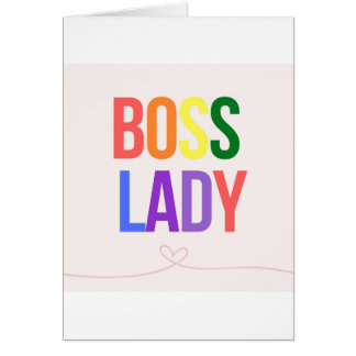 CARTÃO SENHORA DO CHEFE