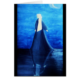 Cartão Senhora do lago