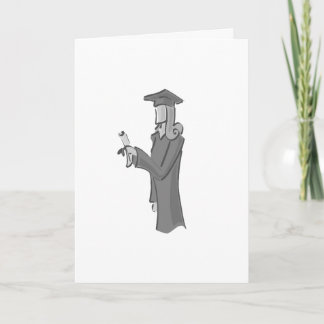 Cartão Senhora Graduating