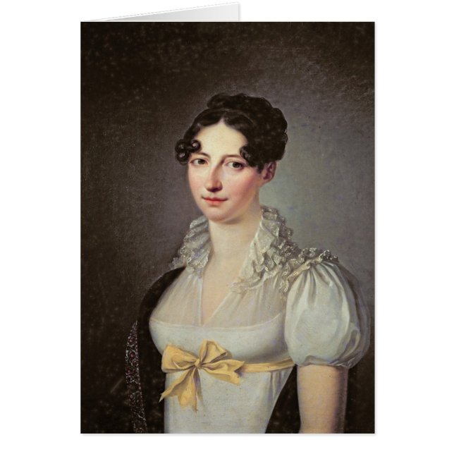 Cartão Senhora Laure de Berny (Frente)