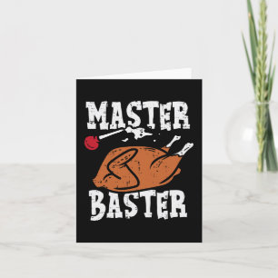 Cartão Senhores do Dia de Ação de Graças, Mestre Baster D