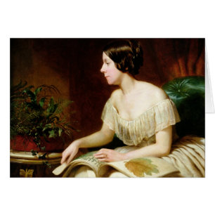 Cartão Senhorita Anne Pratt, botânico famoso