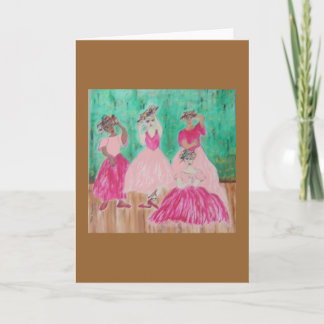 Cartão Senhorita Antionette