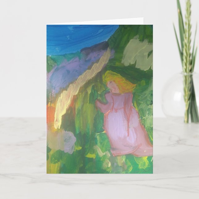 Cartão Senhorita Gachet da galeria de Smeraldo " no (Frente)