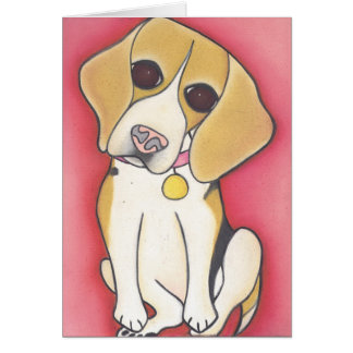 Cartão Senhorita pequena Salto a meu Lizzy Lou por Robyn