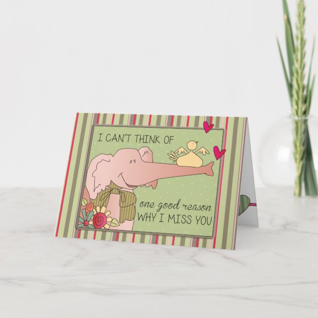 Cartão Senhorita Você (Frente)