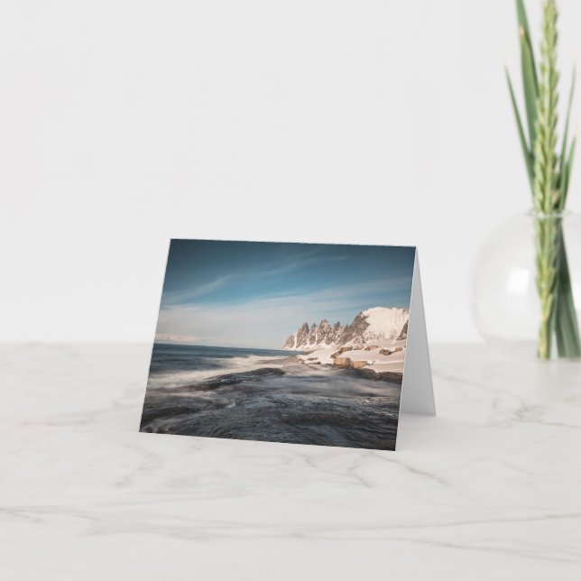 Cartão Senja Norway (Frente)