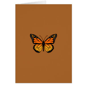 Cartão Sensação de Borboleta Monarch