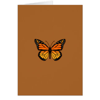 Cartão Sensação de Borboleta Monarch