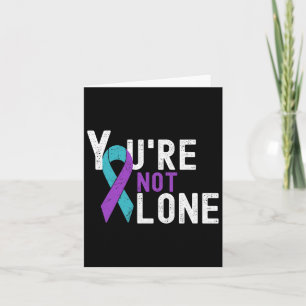 Cartão Sensibilização da Semana de Prevenção Você não est