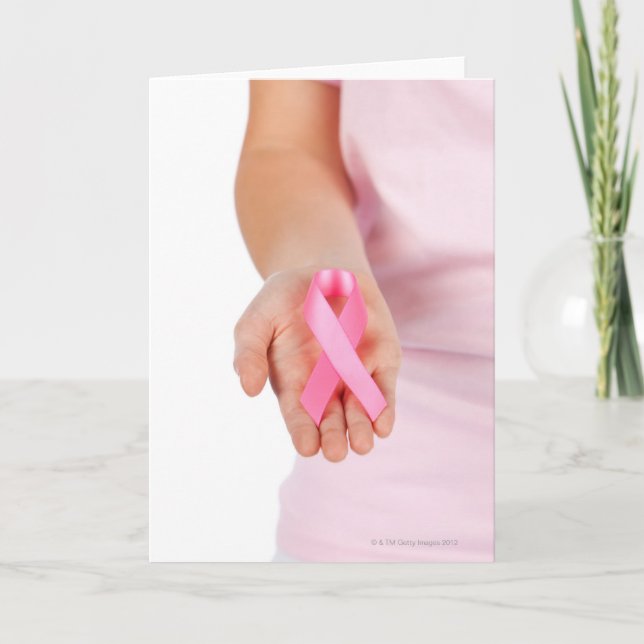 Cartão Sensibilização do Cancer da Mama (Frente)