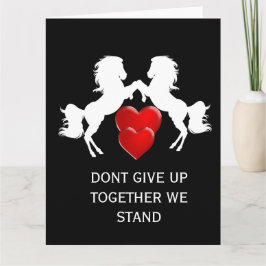 Cartão Sensibilização para a Leucemia Não Desiste do Pai