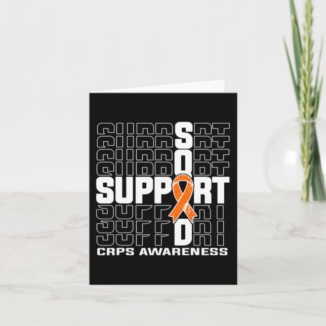 Cartão Sensibilização para CRPS no Quad (Frente)