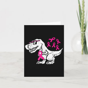Cartão Sensibilização para o Cancer da Mama Camisa do Tod