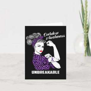 Cartão Sensibilização para o combate às mulheres guerreir