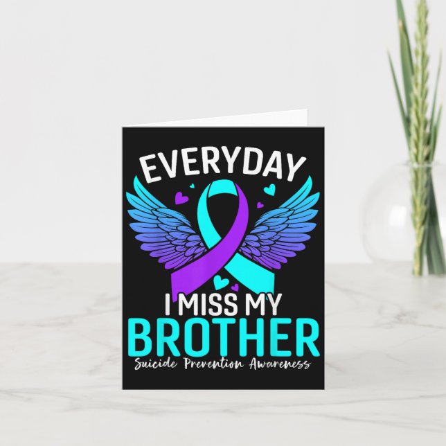 Cartão Sensibilização Suicida Camisa Prevenção ao Suicídi (Frente)